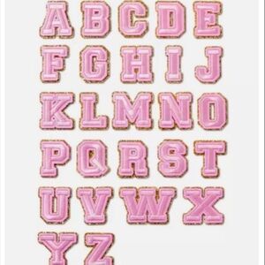 Stoney Clover Lane Letter Varsity Patch x Target CHOOSE YOUR LETTER